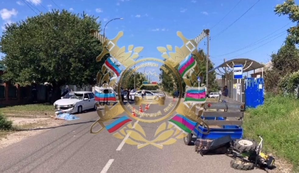 На Кубани пенсионер на самодельном мотоблоке врезался в ВАЗ и погиб
