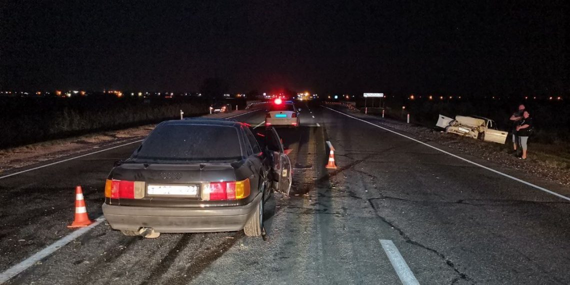В ДТП с двумя легковушками в Анапе пострадали шесть человек
