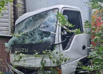 В ДТП с врезавшимся в забор грузовиком на Кубани пострадали два человека