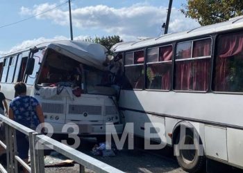 Количество пострадавших в ДТП с двумя автобусами на Кубани выросло до 7