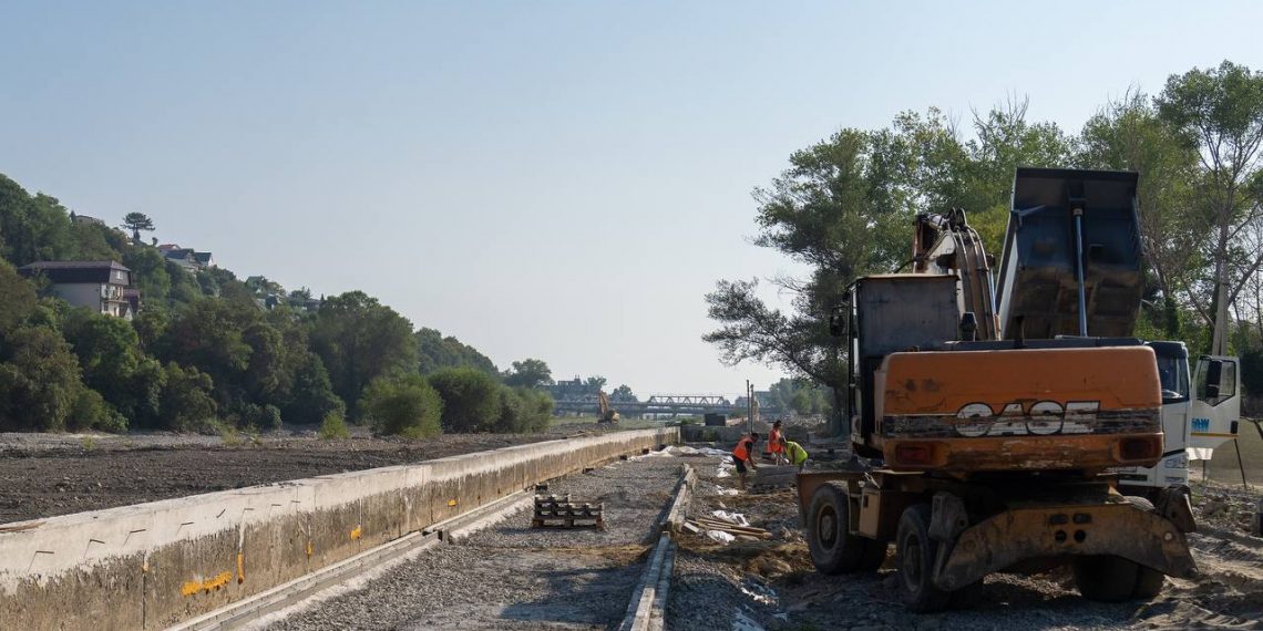 В Сочи благоустроят набережную реки Псезуапсе в 2023 году