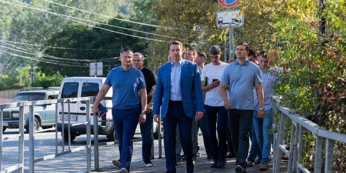 Копайгородский провел обход сочинского Дагомыса