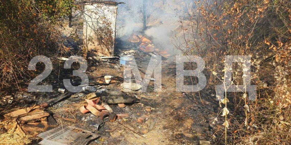 В Геленджике мужчина устроил пожар площадью 1,5 гектара