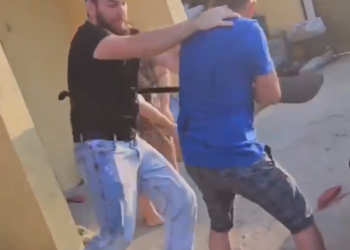 На Кубани женщина с веслом стала украшением битвы за парковочное место