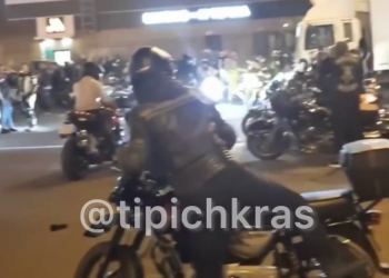 В Краснодаре байкеры почтили память своих погибших товарищей