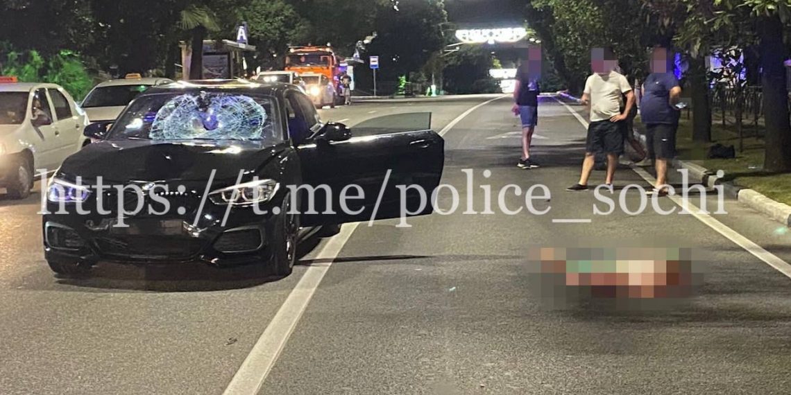 В Сочи BMW насмерть сбил 37-летнюю женщину