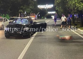 В Сочи BMW насмерть сбил 37-летнюю женщину