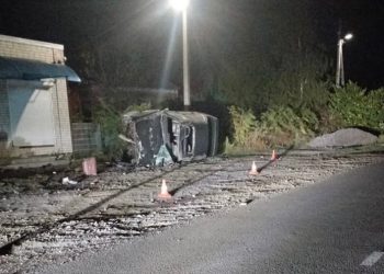 На Кубани водитель без прав устроил ДТП и сам же пострадал