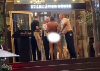 В Краснодаре мужчина в костюме Адама пришел в отель «Марриотт» на Красной