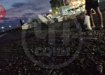Вечером 6 сентября на пляже в Сочи утонул отдыхающий