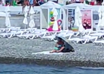 Снявшую на съемках сериала в Сочи целый пляж женщину ждал весь мир