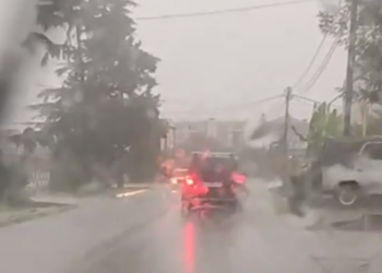 Спустя 40 дней в Сочи пошел долгожданный дождь