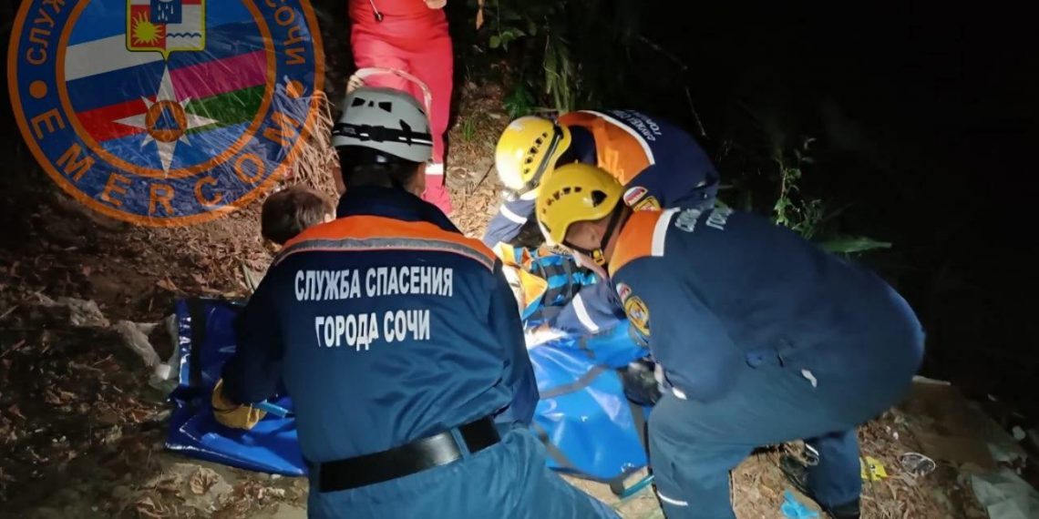 В Сочи спасли упавшего с тарзанки ребенка