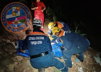 В Сочи спасли упавшего с тарзанки ребенка