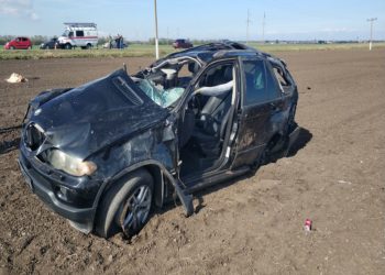 В ДТП с опрокинувшимся авто на Кубани погиб водитель