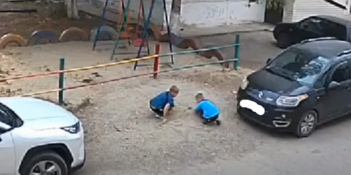 Два мальчика в кубанском поселке живую кошку закопали на детской площадке