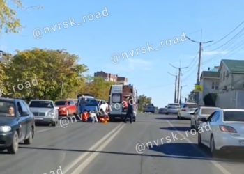 В Новороссийске Opel сбил человека