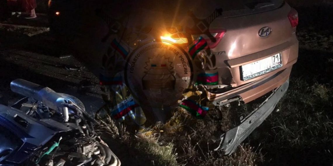 На Кубани мотоциклист погиб после столкновения с двумя авто