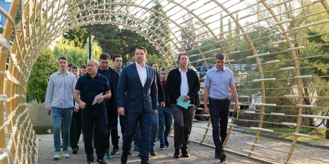 Копайгородский провел обход центральной части Адлерского района