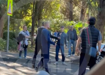 В пятницу “джентльмены” устроили разборки в центре Адлера