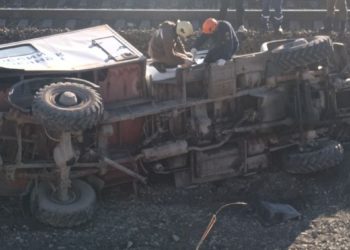 Новороссийские спасатели отработали ДТП с пострадавшим