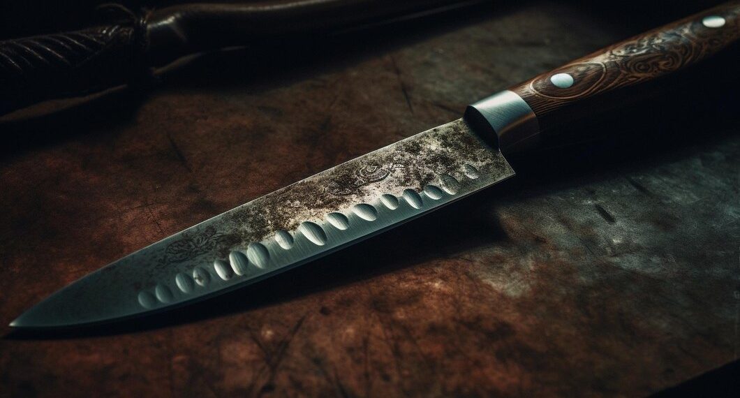 В Краснодаре отвергнутый мужчина с тортом в руках резал охотничьим ножом жену