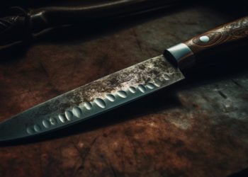 В Краснодаре отвергнутый мужчина с тортом в руках резал охотничьим ножом жену