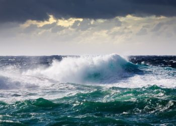 В Сочи шторм навел беспорядок