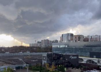 В Краснодаре «облако Апокалипсиса» сняли на видео