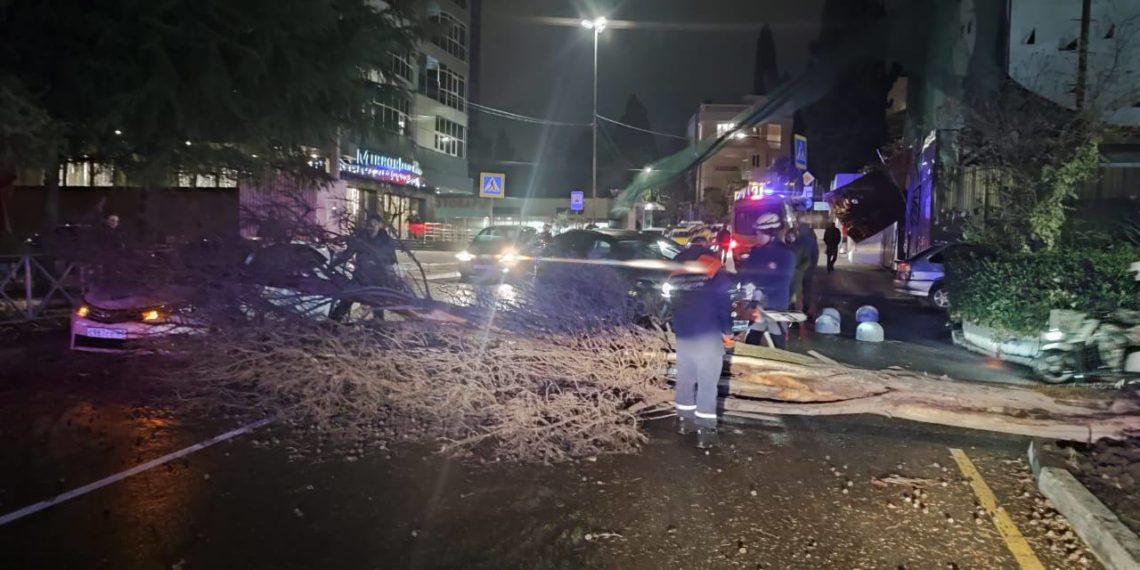 В Сочи объявили штормовое предупреждение на 26 декабря