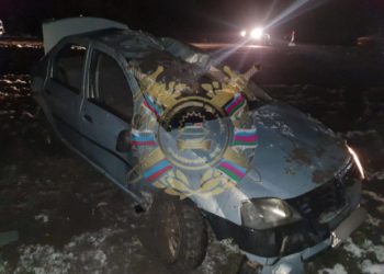 На Кубани погиб водитель опрокинувшегося Renault