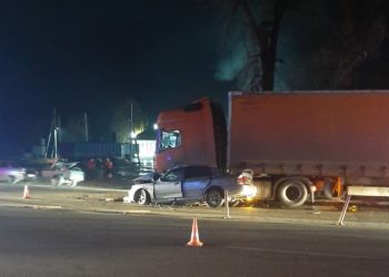 В ДТП с грузовиком на Кубани погибли водитель и пассажирка Kia