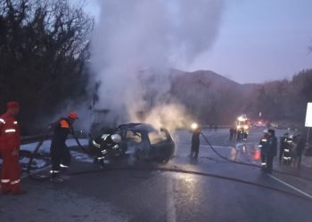 В Сочи водитель «Нивы» погиб после ДТП с пожаром