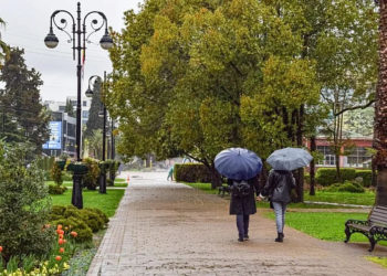 В Сочи ожидается сильный дождь и мокрый снег 16 и 17 декабря