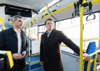 Копайгородский: в Сочи на маршрут №55 вышли новые автобусы