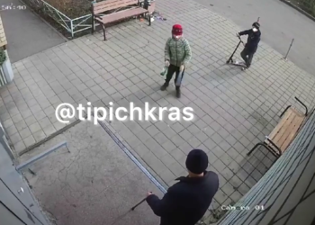 В Краснодаре 1 января дети закидали бутылками пенсионера