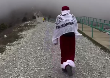 Дед Мороз искал снег на Кубани. Метеорологи объявили штормовое предупреждение