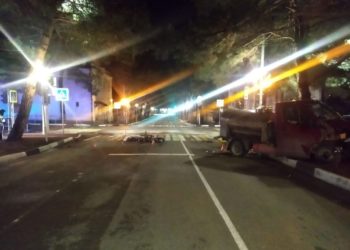 В Геленджике 35-летний мотоциклист врезался в «Газель» и погиб