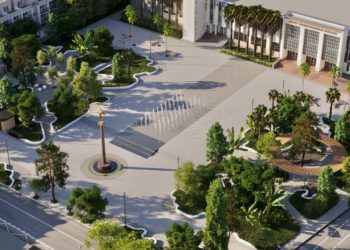 В Сочи благоустроят площадь у Центра национальных культур