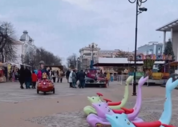 В Краснодаре жительница раскритиковала Рождественскую ярмарку за американизацию