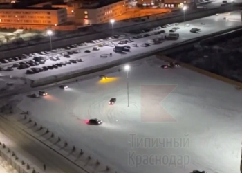 Дрифтеры терроризируют жильцов ЖК «Светлоград» в Краснодаре