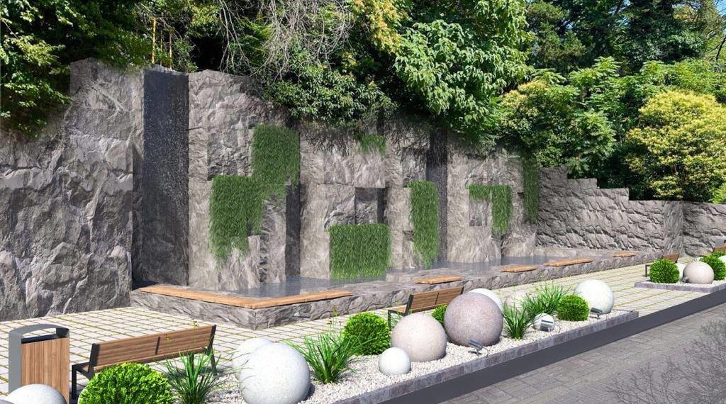 На улице Победы в Сочи создают зону отдыха