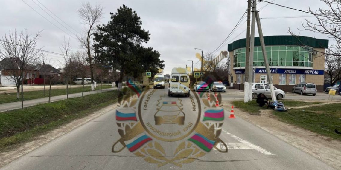 На Кубани 85-летний водитель мопеда врезался в Daewoo и погиб