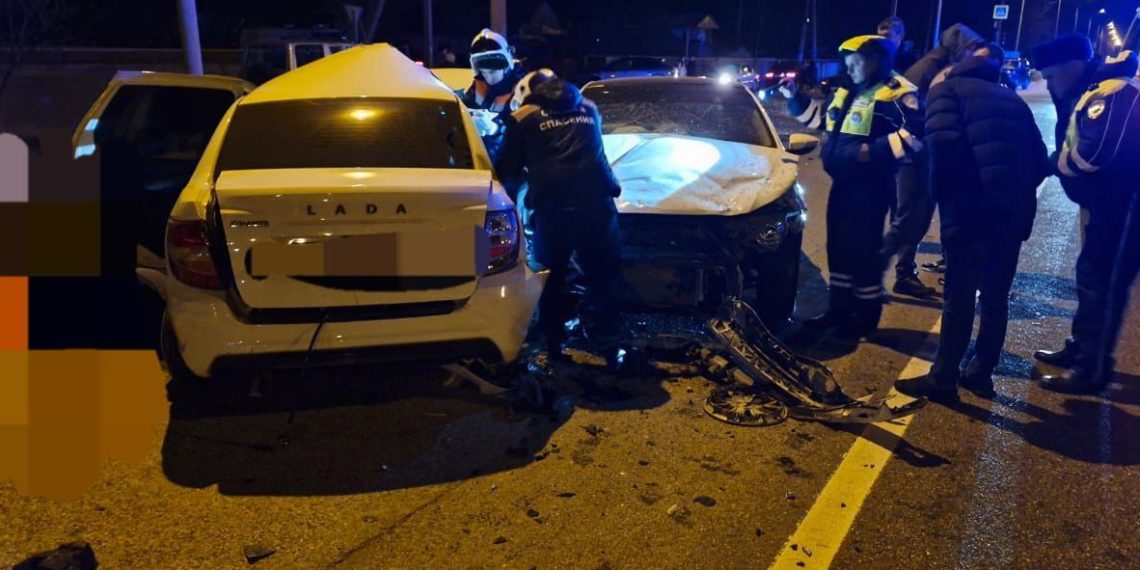 В ДТП с «Ладой» и Volkswagen на Кубани погибли мужчина и женщина