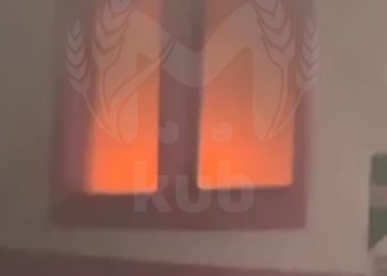 Из горящей школы в Краснодарском крае эвакуировали 1180 человек