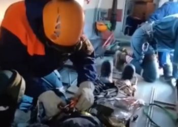 На Кубани спасатели эвакуировали на вертолете повредившего ногу мужчину