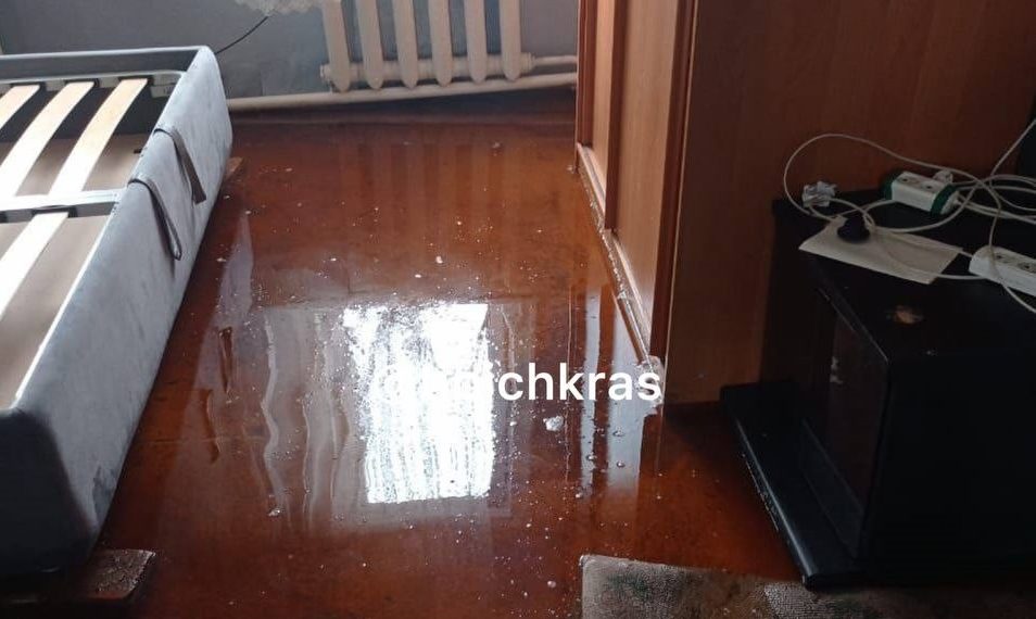 В Краснодаре подтопило частные дома и дороги