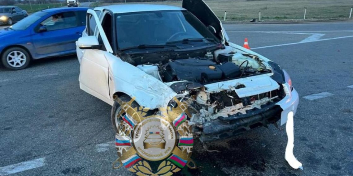 В ДТП с «десяткой» и «Приорой» на Кубани пострадала пассажирка Kia