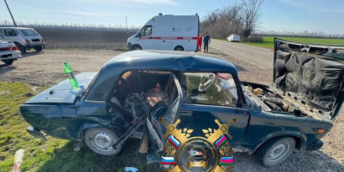 В ДТП с «пятеркой» и Mitsubishi на Кубани пострадали два человека