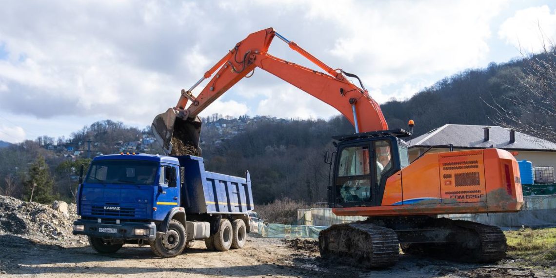 К участкам для многодетных семей в Сочи прокладывают трассы для коммуникаций